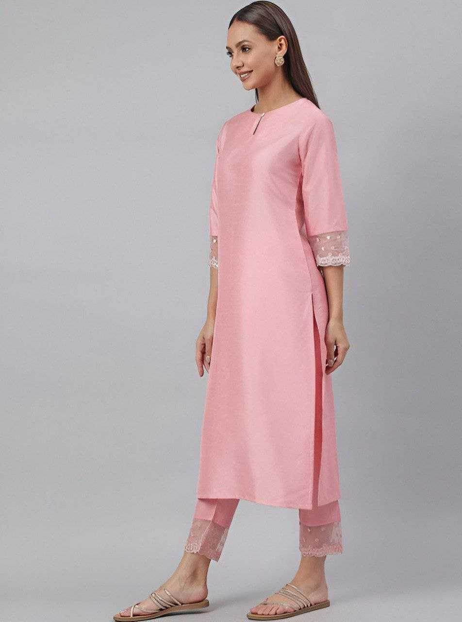 Premium Roman Silk Straight Cut Suit - MYLUXURY LANE ENTERPRISE
